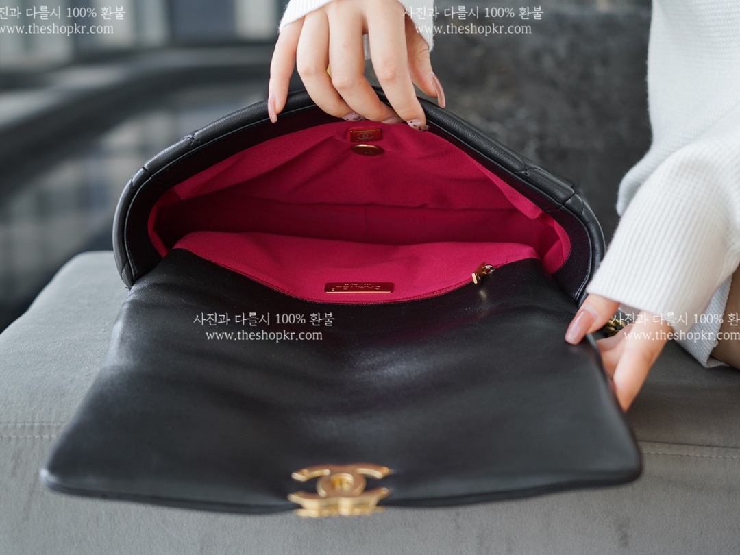 (펜더) 샤넬 19 라지 백