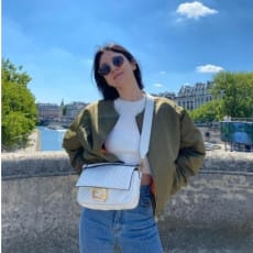 송혜교 펜디 바게트 백