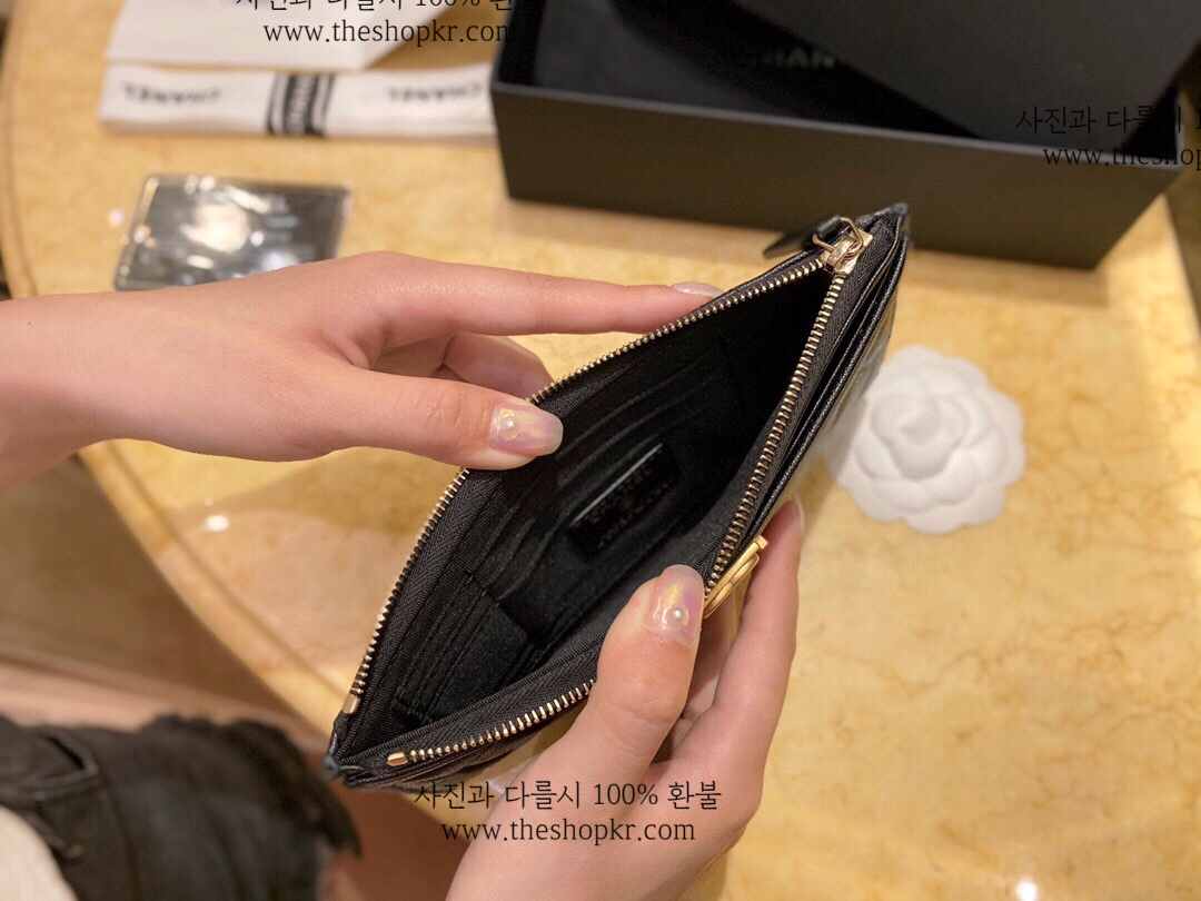 (펜더) 샤넬 르보이 장지갑