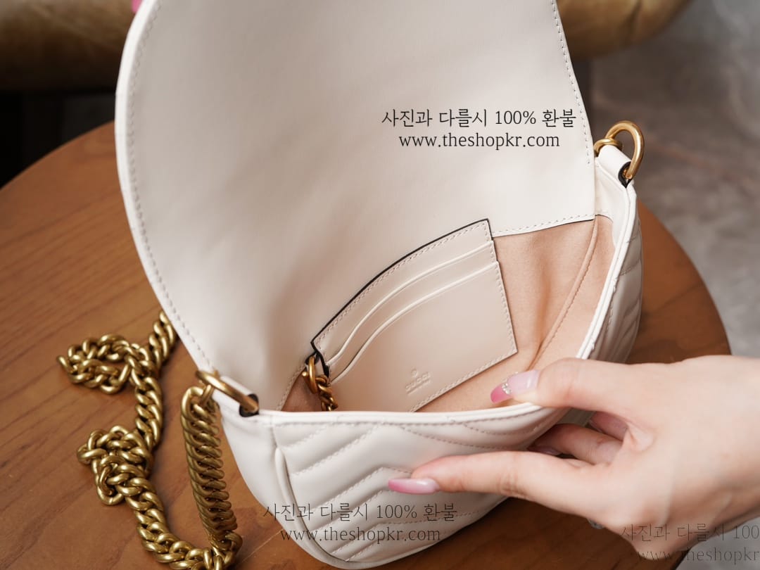 (콜라) 구찌 마몽 체인 클러치 백