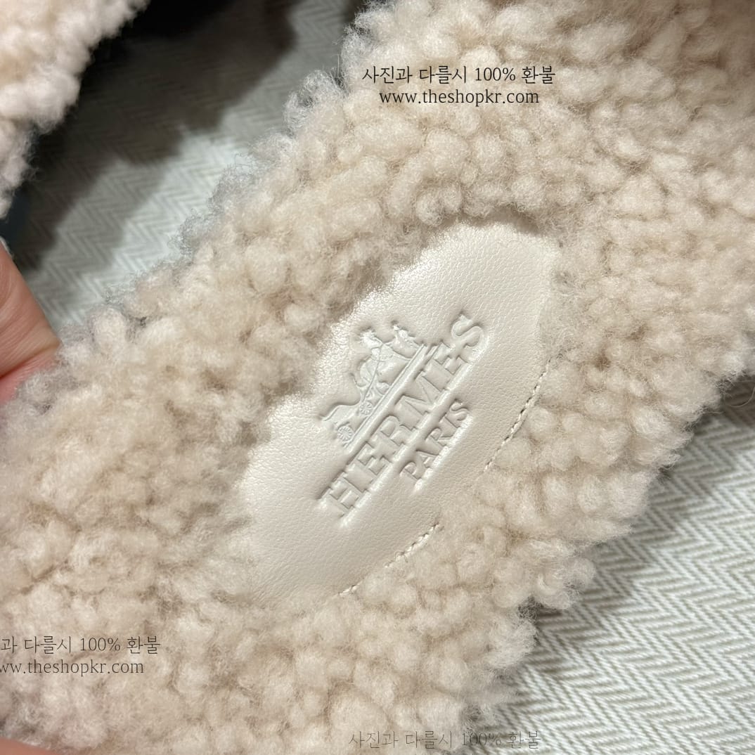 (찡댄) 에르메스 오란 울 샌들