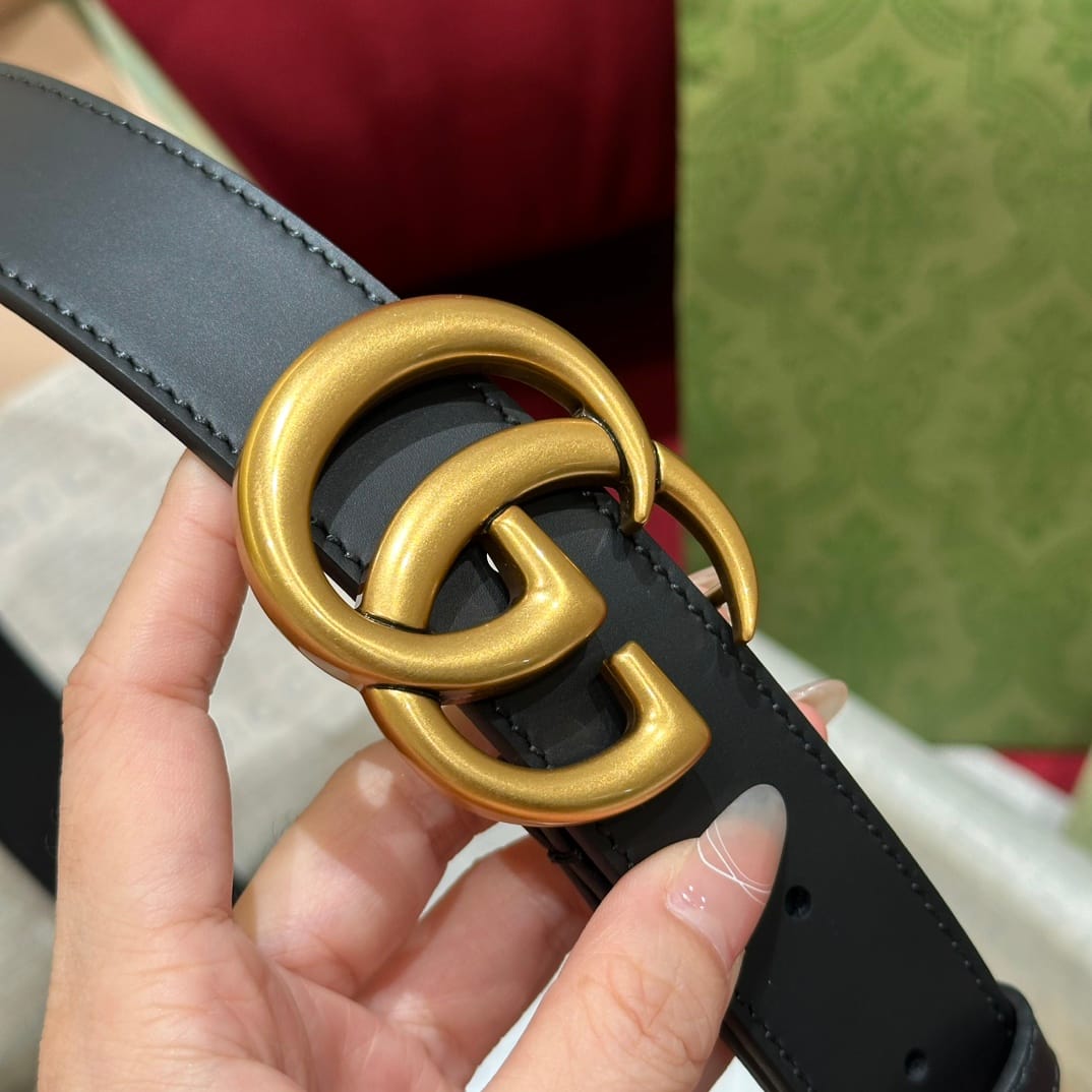 구찌 남성용 마몽 와이드 벨트