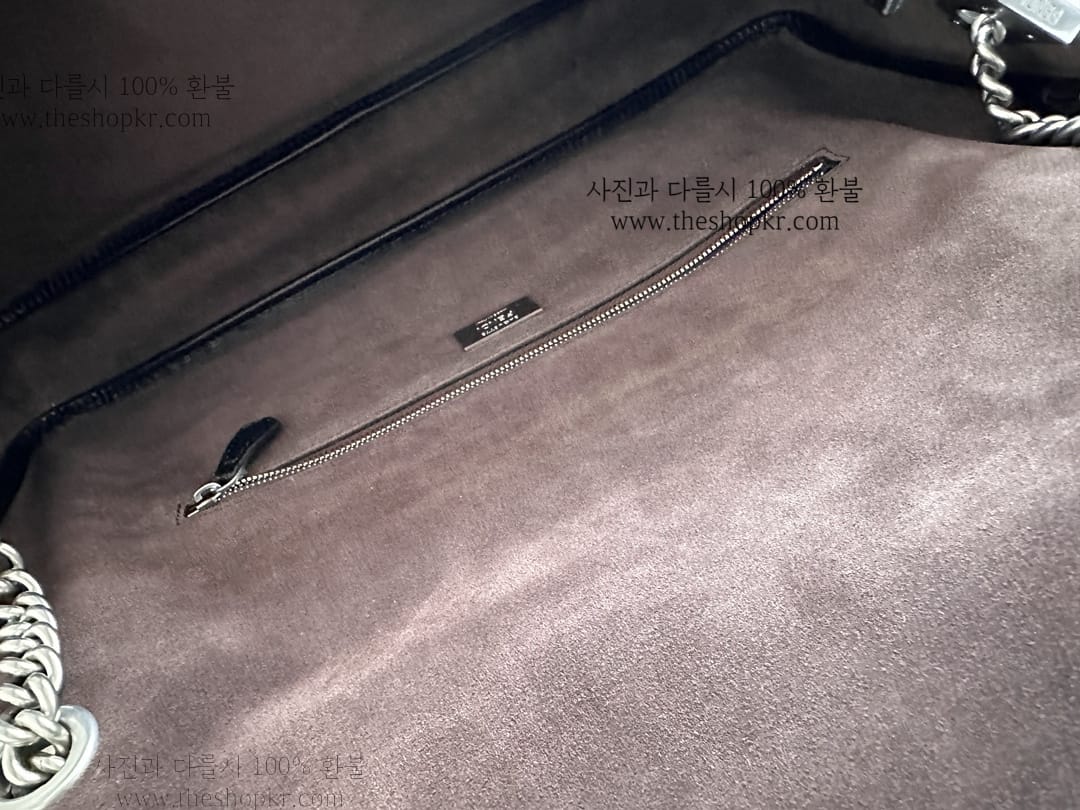 (니콜) 펜디 라지 바게트 체인 숄더 백