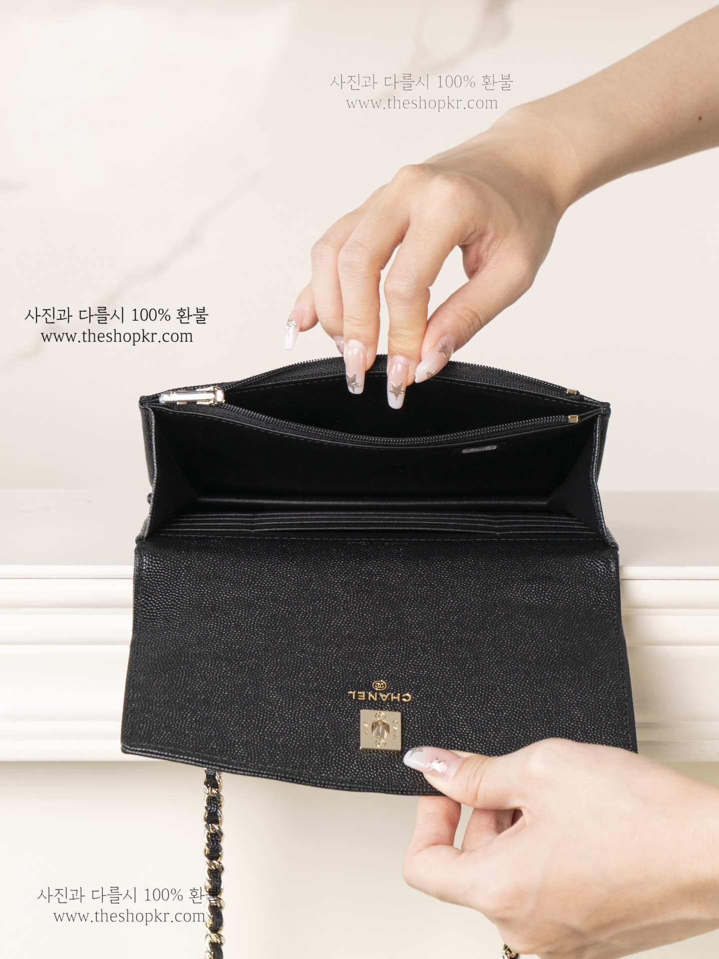 (펜더) 샤넬 25c 탑핸들 미니 체인 백팩