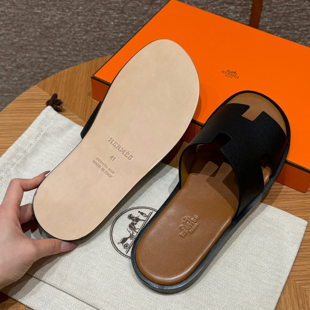 (찡댄) 에르메스 남성 슬리퍼