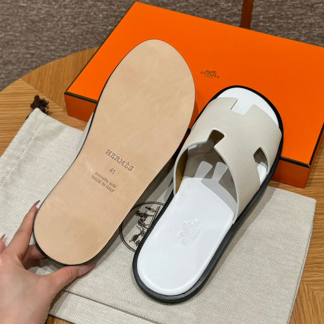 (찡댄) 에르메스 남성 슬리퍼