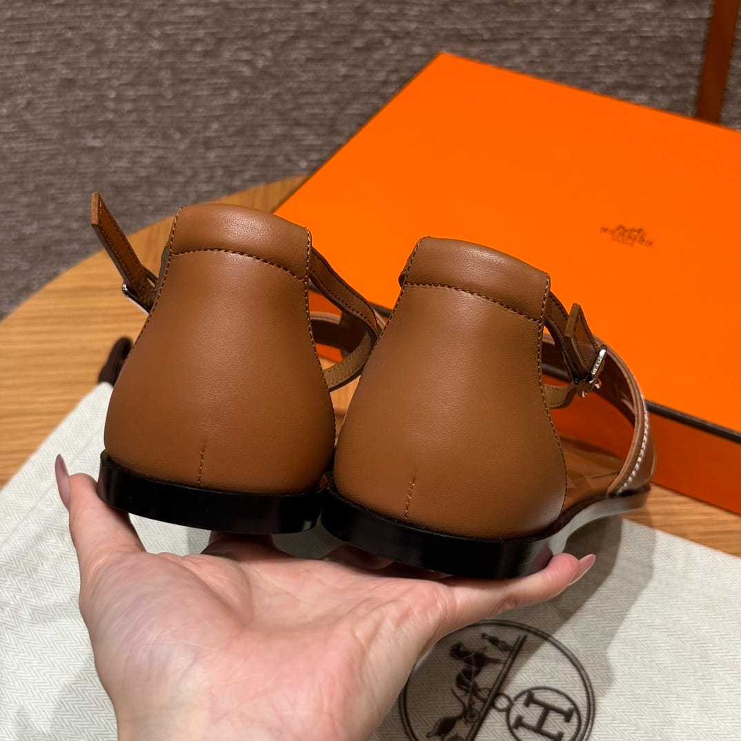 (찡댄) 에르메스 산토리니 샌들