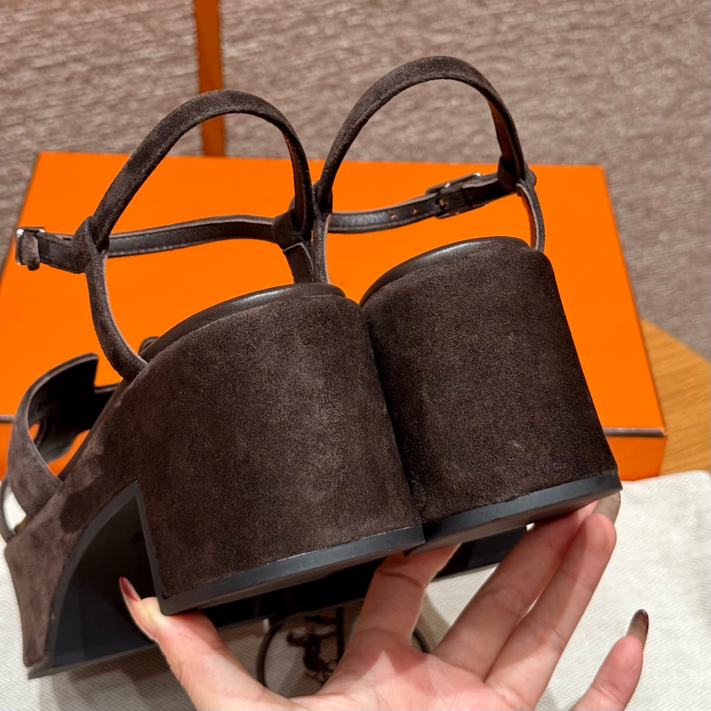 (찡댄) 에르메스 잼30 샌들