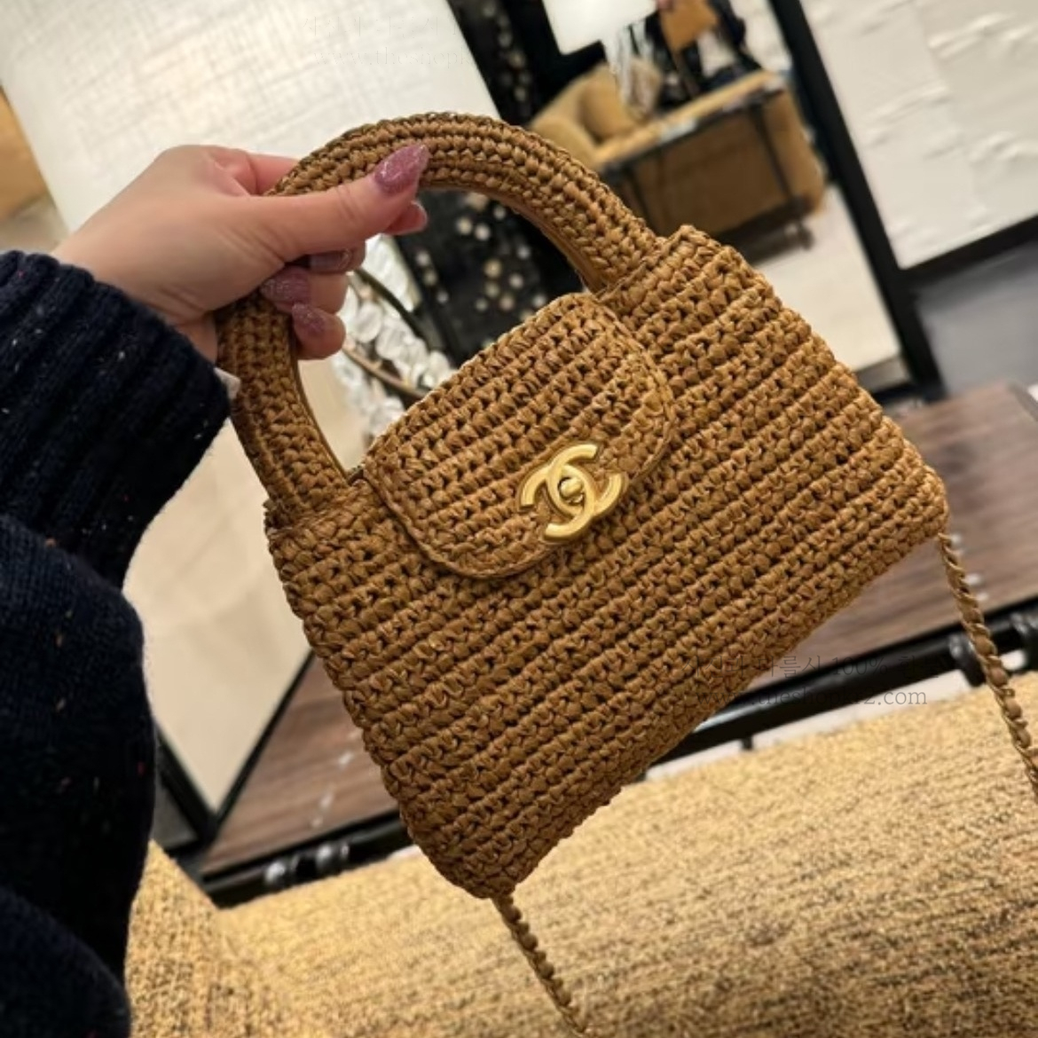 (펜더) 샤넬 26C 켈리 미니백 AS4416