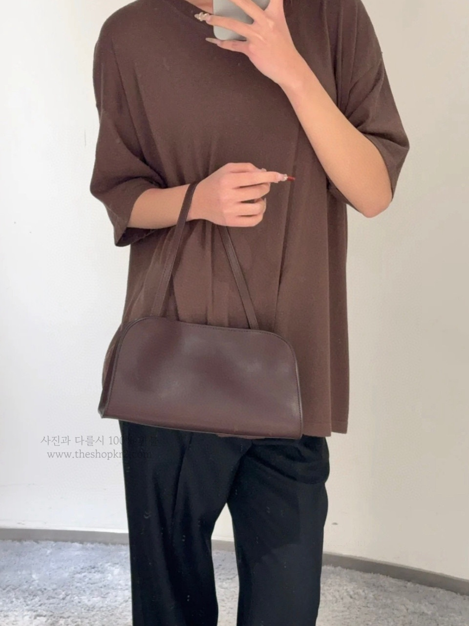 (카타) 더로우 페기 클러치백