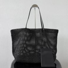 (카타) 더로우 반 라피아 토트백 37CM